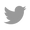 Grey Twitter Icon